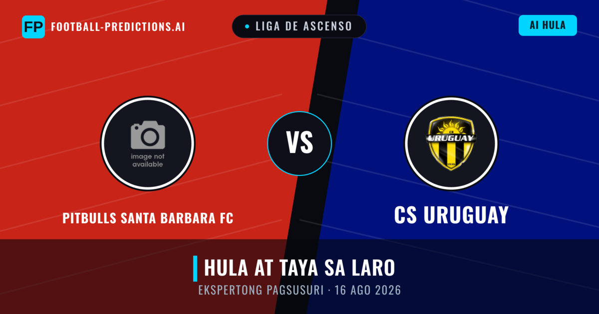 Pitbulls Santa Barbara FC vs CS Uruguay — hula at preview ng laban