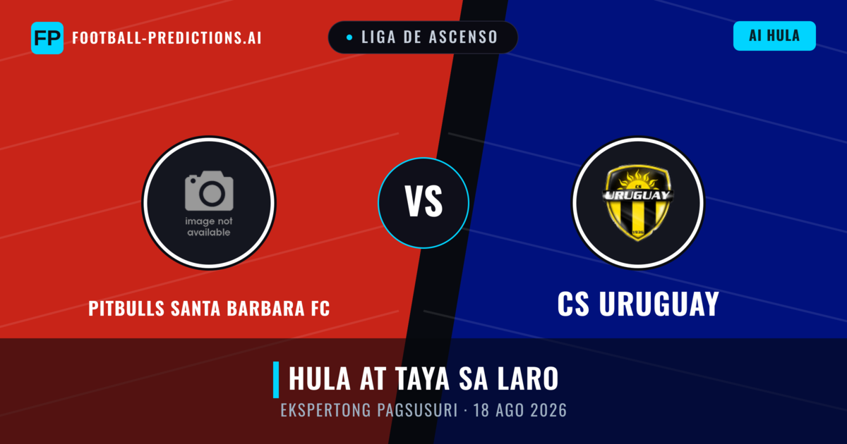 Pitbulls Santa Barbara FC vs CS Uruguay — hula at preview ng laban
