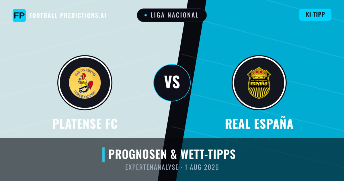 Platense FC vs Real España — Prognose und Spielvorschau