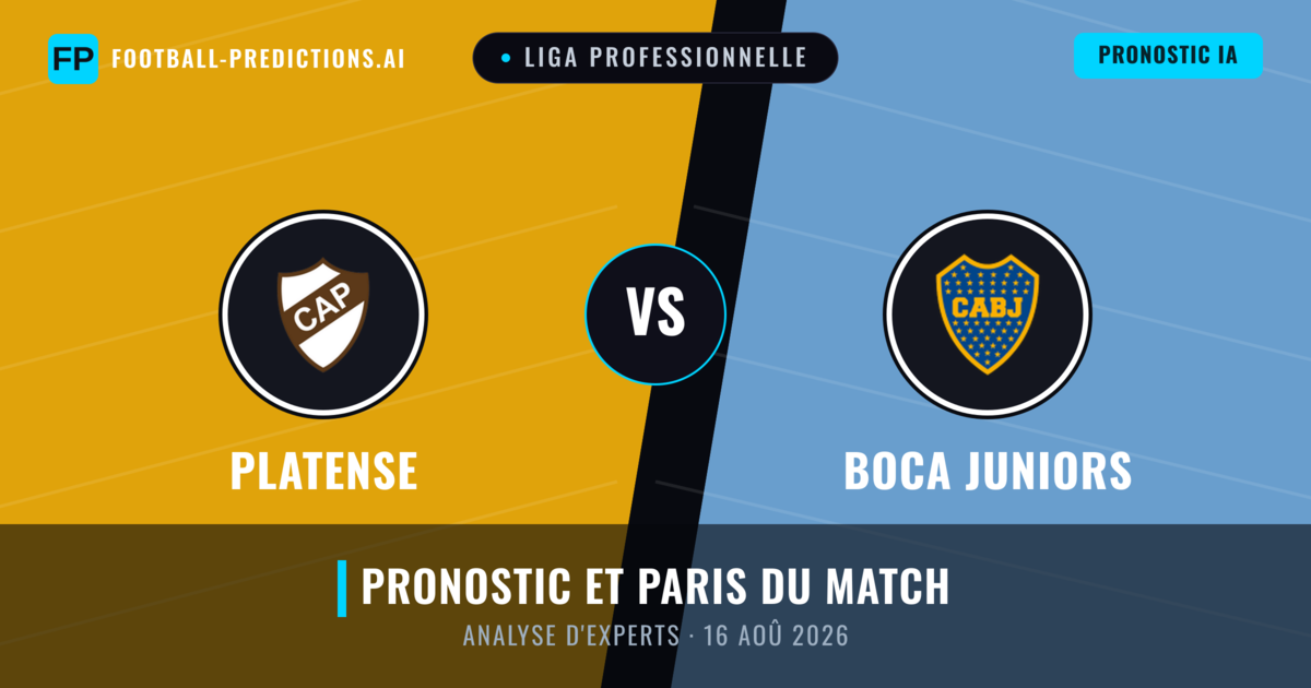 Platense vs Boca Juniors — pronostic et avant-match