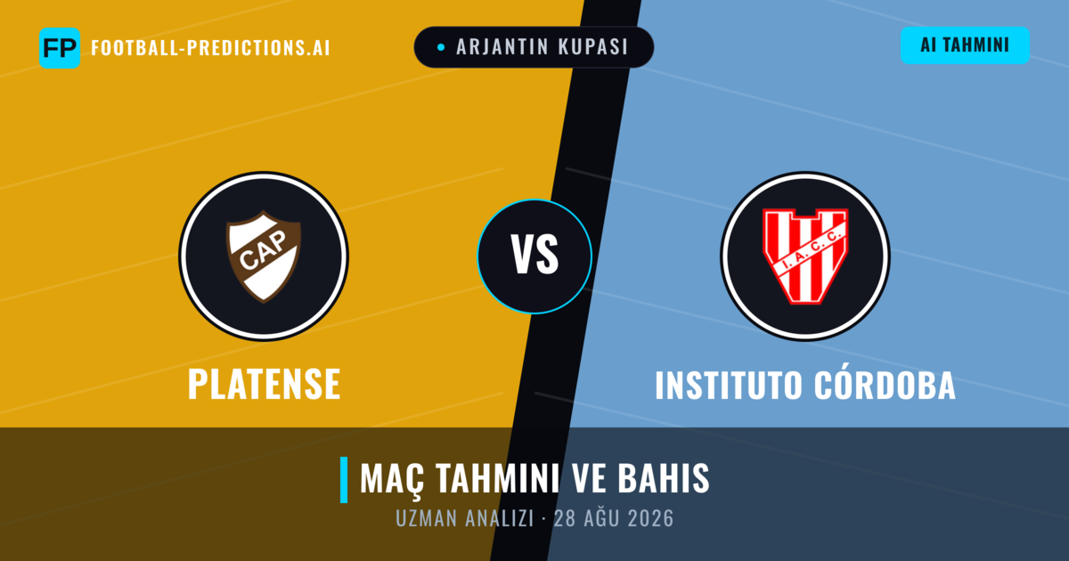 Platense - Instituto Córdoba — maç tahmini ve önizleme