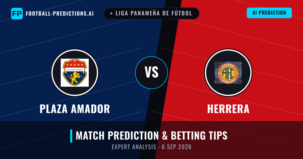 Plaza Amador vs Herrera — match prediction & preview