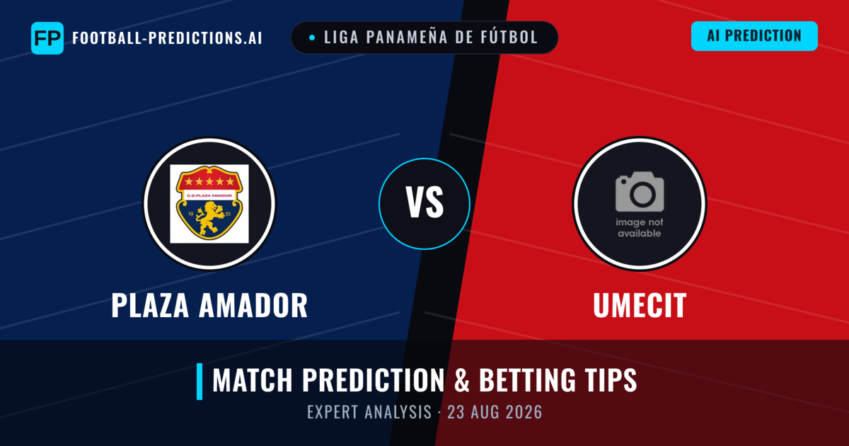 Plaza Amador vs UMECIT — match prediction & preview
