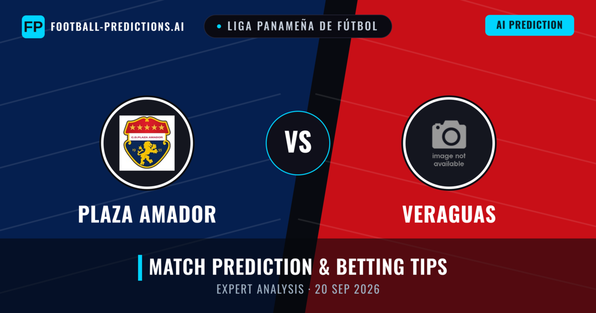 Plaza Amador vs Veraguas — match prediction & preview