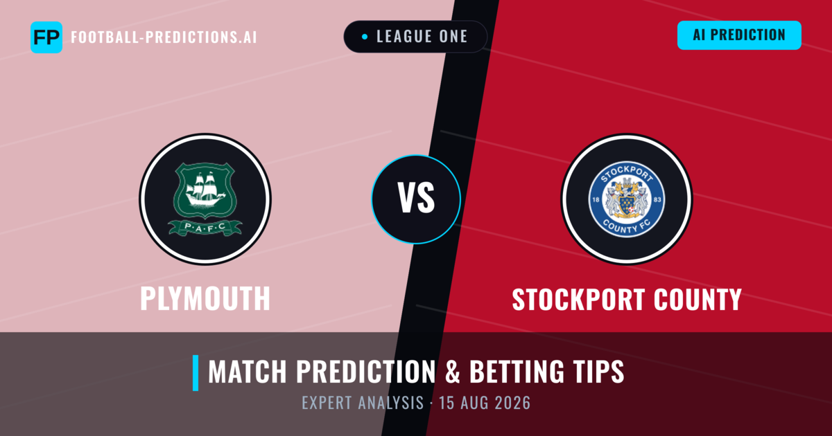 Plymouth vs Stockport County — match prediction & preview
