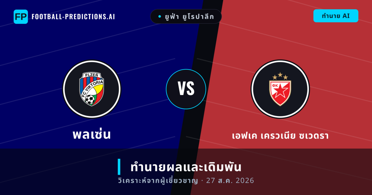 พลเซ่น พบ เอฟเค เครวเนีย ซเวดรา — ทำนายผลและพรีวิวการแข่งขัน