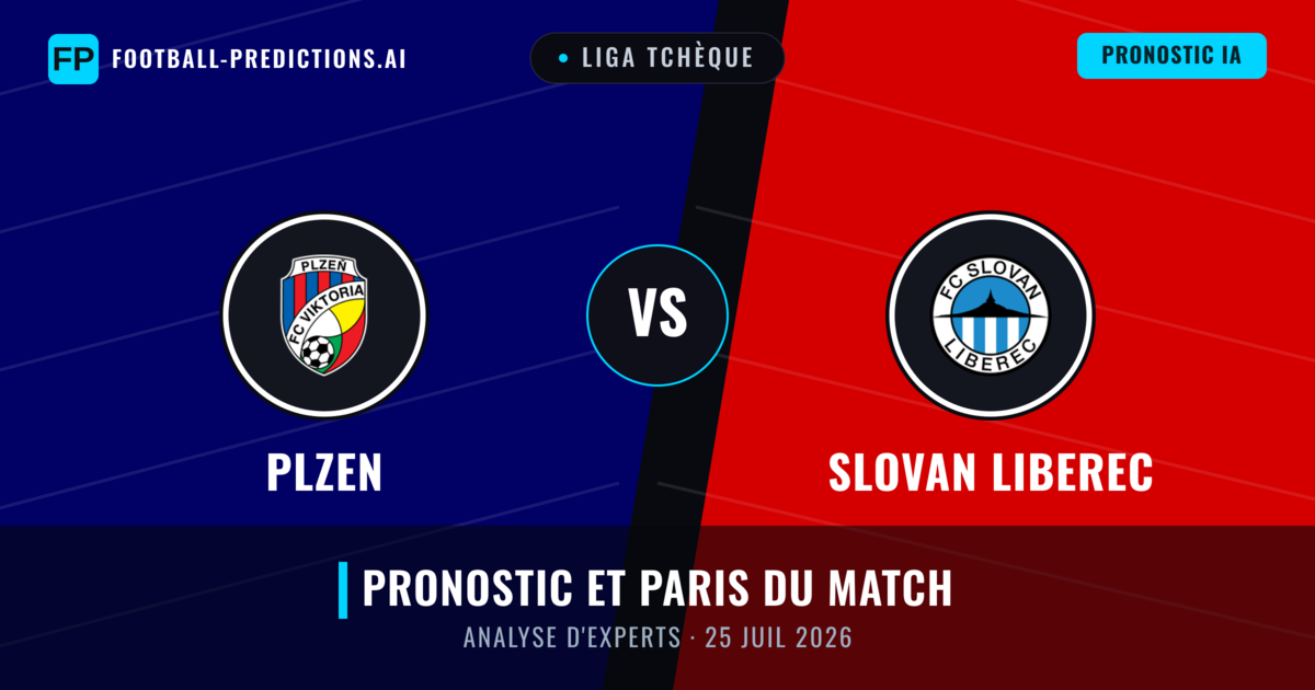 Plzen vs Slovan Liberec — pronostic et avant-match