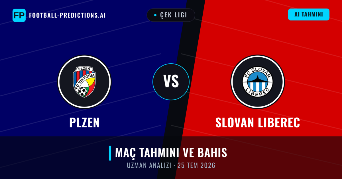 Plzen - Slovan Liberec — maç tahmini ve önizleme