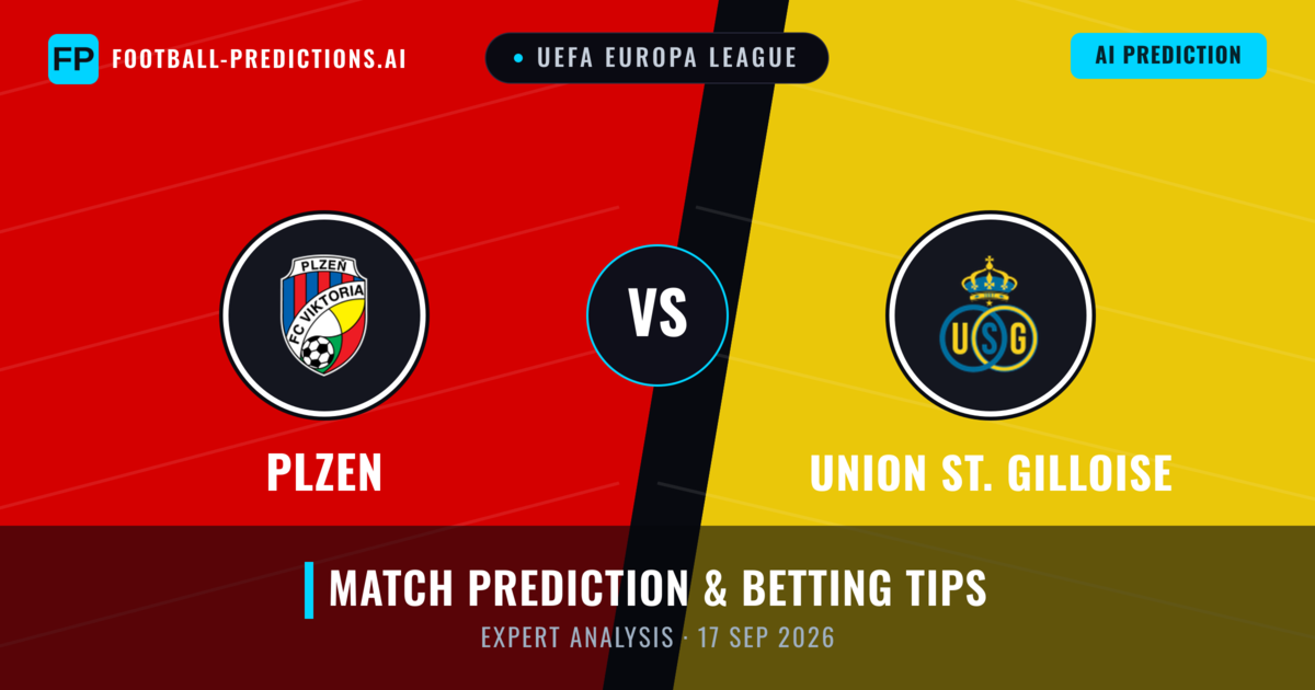 Plzen vs Union St. Gilloise — match prediction & preview