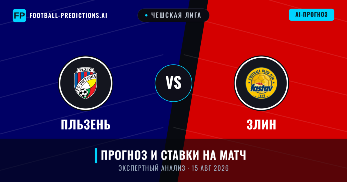 Пльзень – Злин — прогноз и превью матча