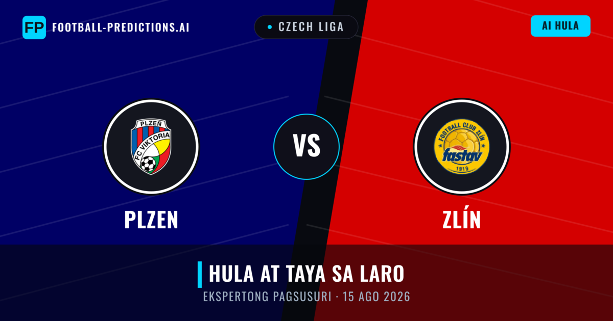Plzen vs Zlín — hula at preview ng laban