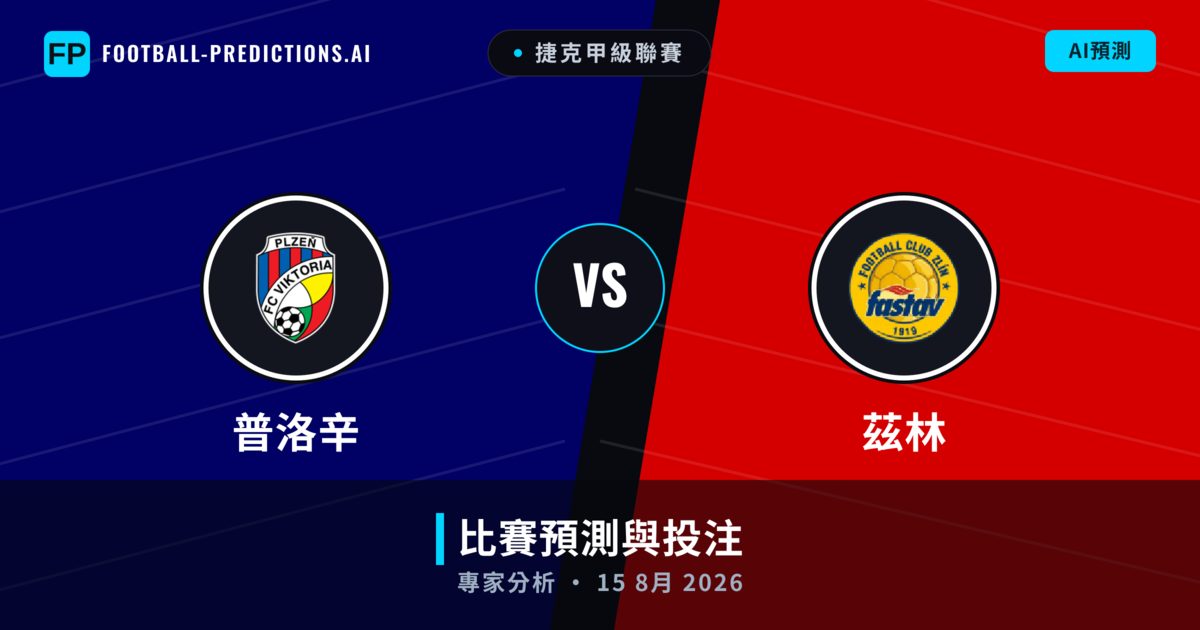 普洛辛 vs 茲林 — 比赛预测和前瞻