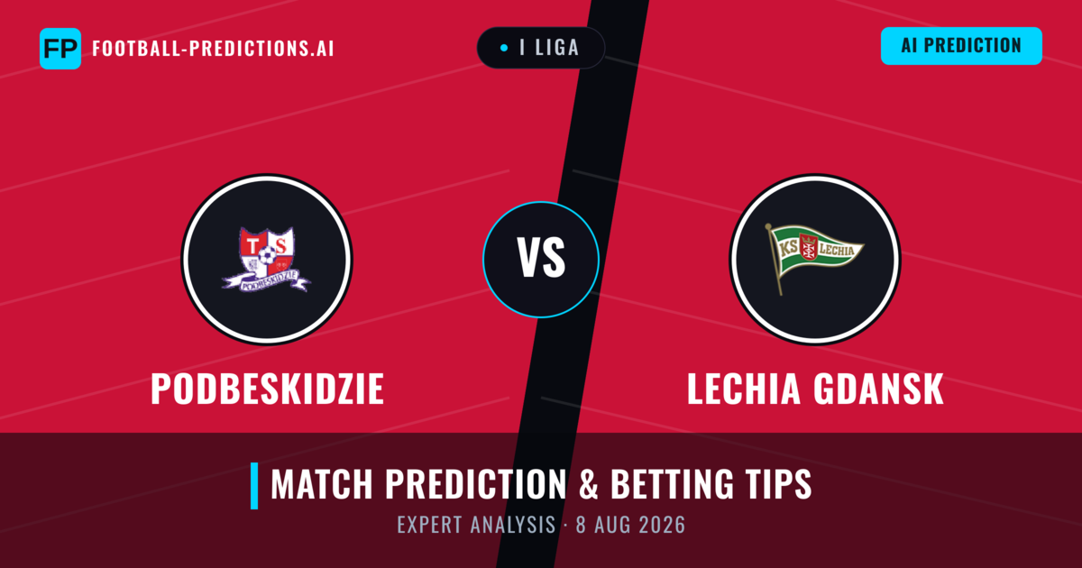 Podbeskidzie vs Lechia Gdansk — match prediction & preview