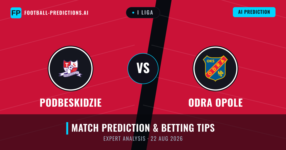 Podbeskidzie vs Odra Opole — match prediction & preview