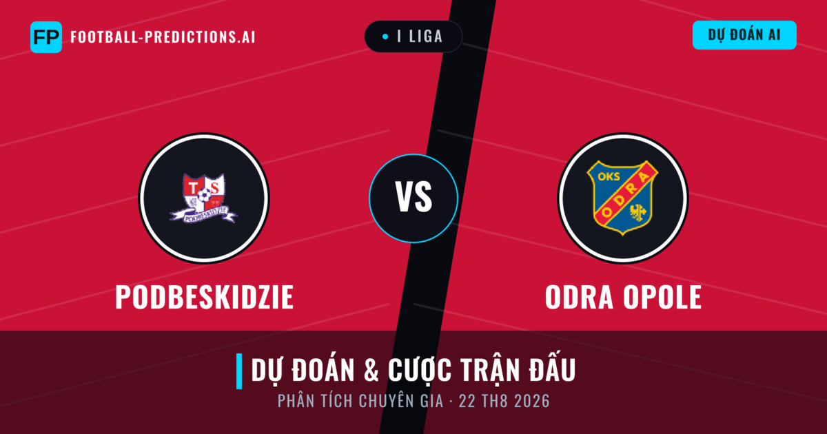 Podbeskidzie vs Odra Opole — dự đoán và xem trước trận đấu
