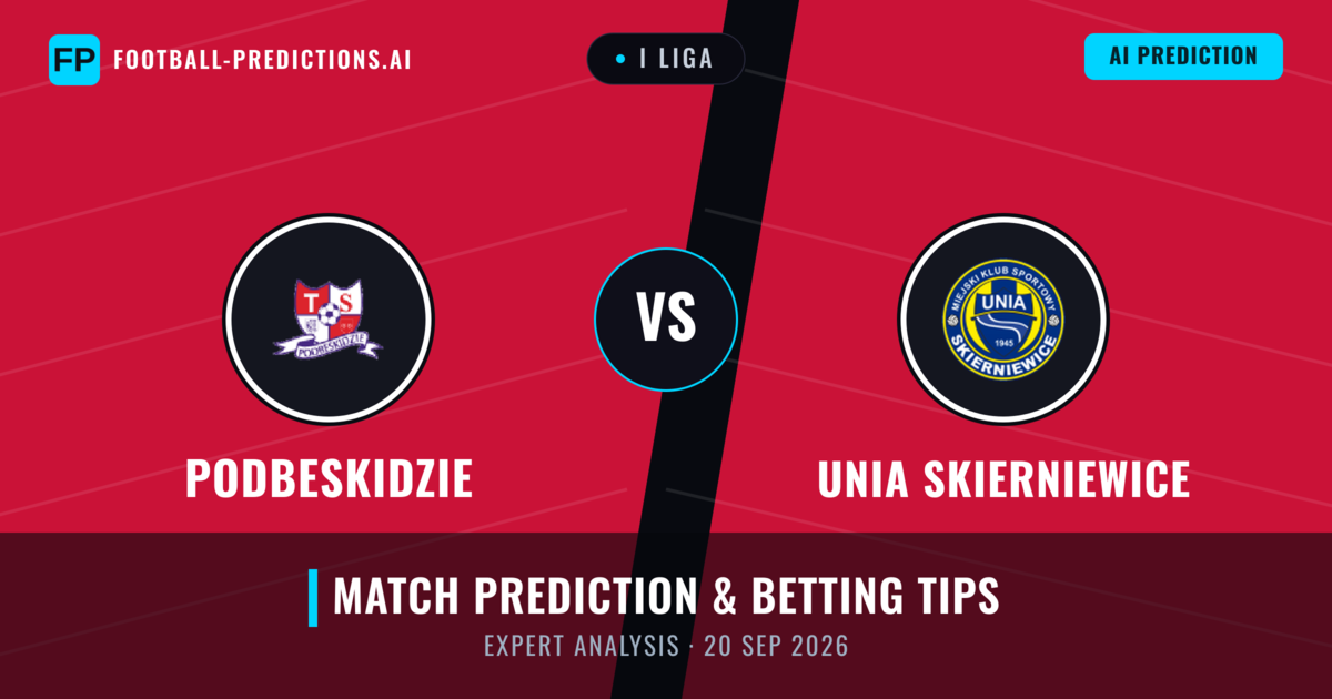 Podbeskidzie vs Unia Skierniewice — match prediction & preview