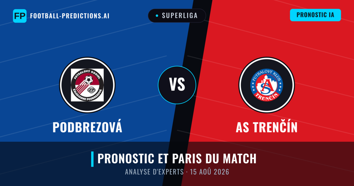 Podbrezová vs AS Trenčín — pronostic et avant-match