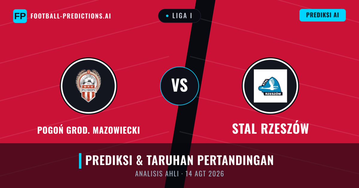 Pogoń Grod. Mazowiecki vs Stal Rzeszów — prediksi dan pratinjau pertandingan