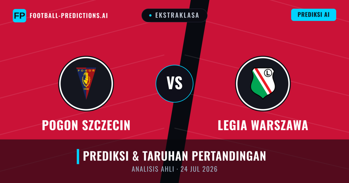 Pogoń Szczecin vs Legia Warszawa — prediksi dan pratinjau pertandingan