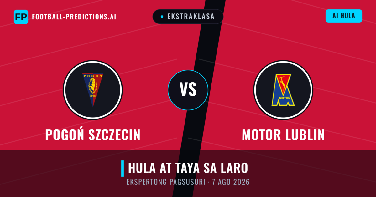 Pogoń Szczecin vs Motor Lublin — hula at preview ng laban