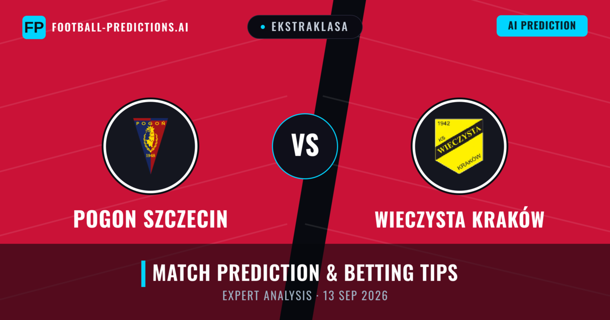 Pogon Szczecin vs Wieczysta Kraków — match prediction & preview