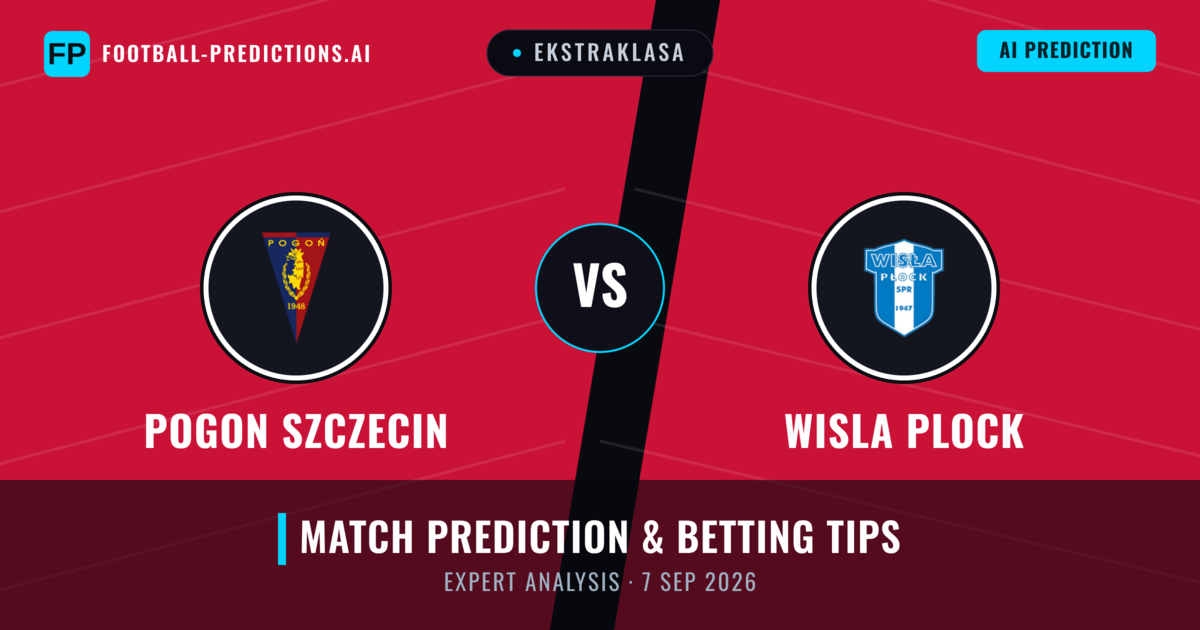 Pogon Szczecin vs Wisla Plock — match prediction & preview