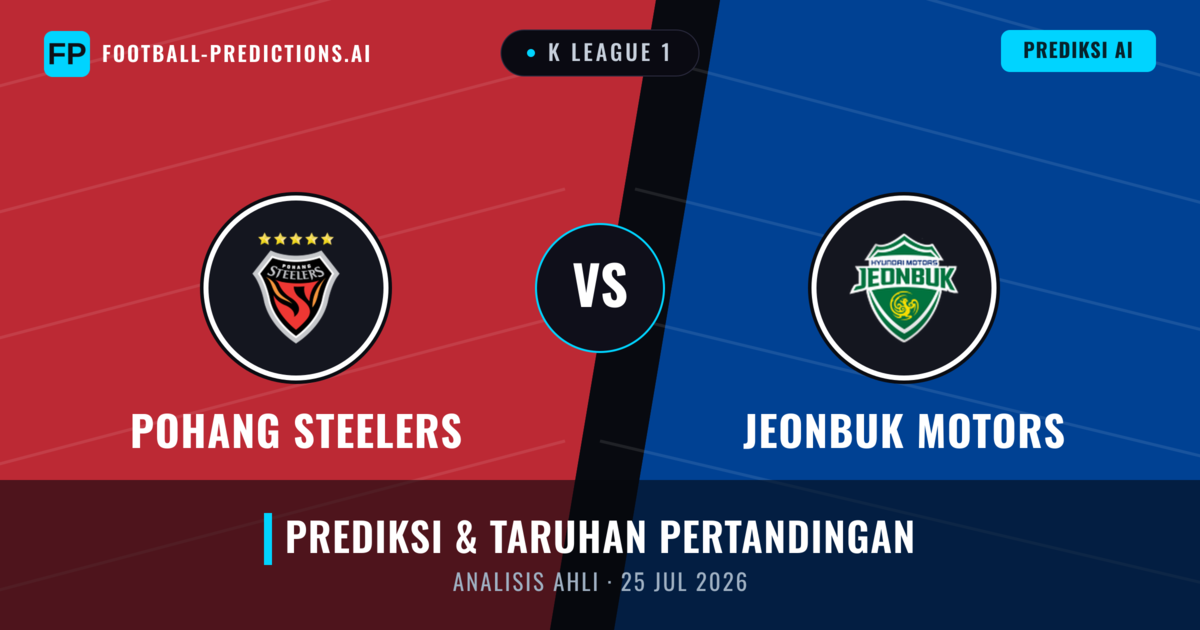 Pohang Steelers vs Jeonbuk Motors — prediksi dan pratinjau pertandingan