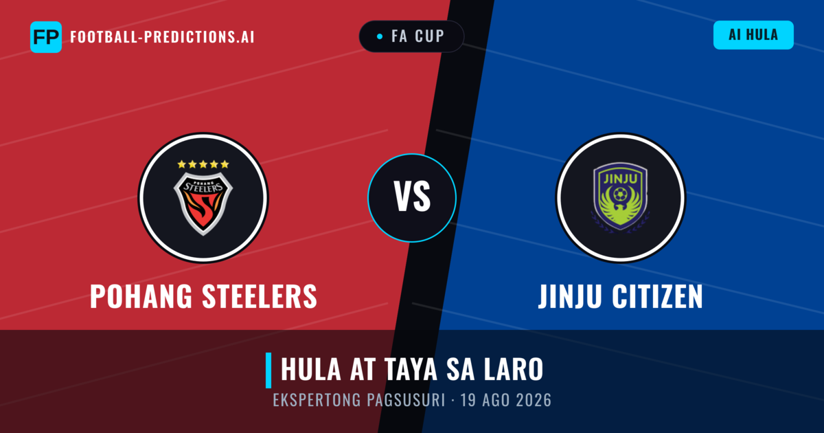 Pohang Steelers vs Jinju Citizen — hula at preview ng laban