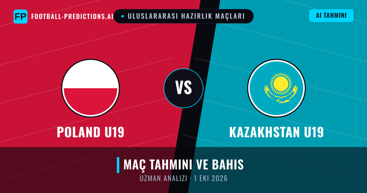 Poland U19 - Kazakhstan U19 — maç tahmini ve önizleme