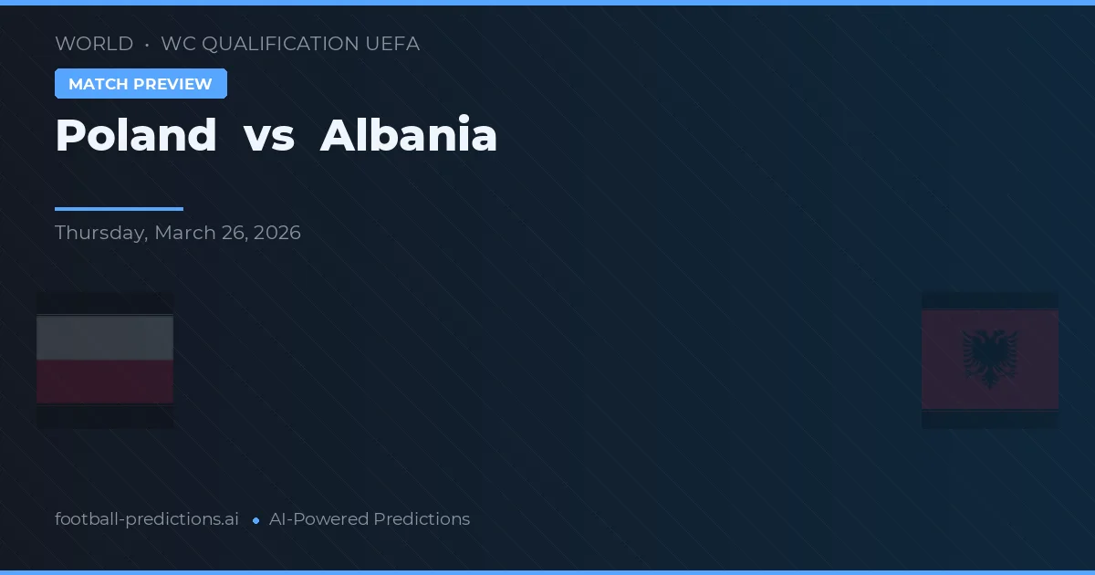 Polandia vs Albania — prediksi dan pratinjau pertandingan