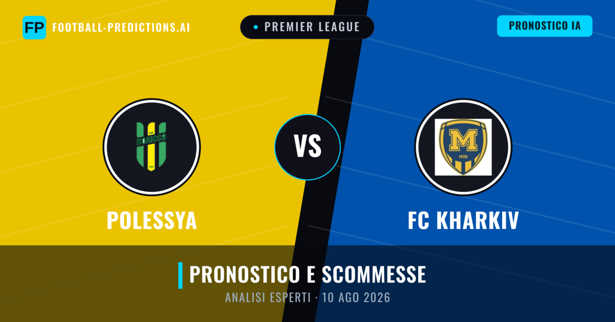 Polessya vs FC Kharkiv — pronostico e anteprima del match
