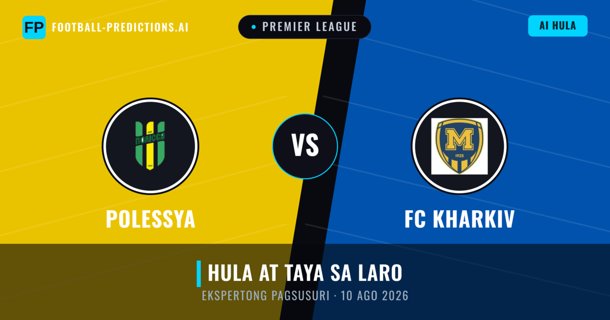 Polessya vs FC Kharkiv — hula at preview ng laban