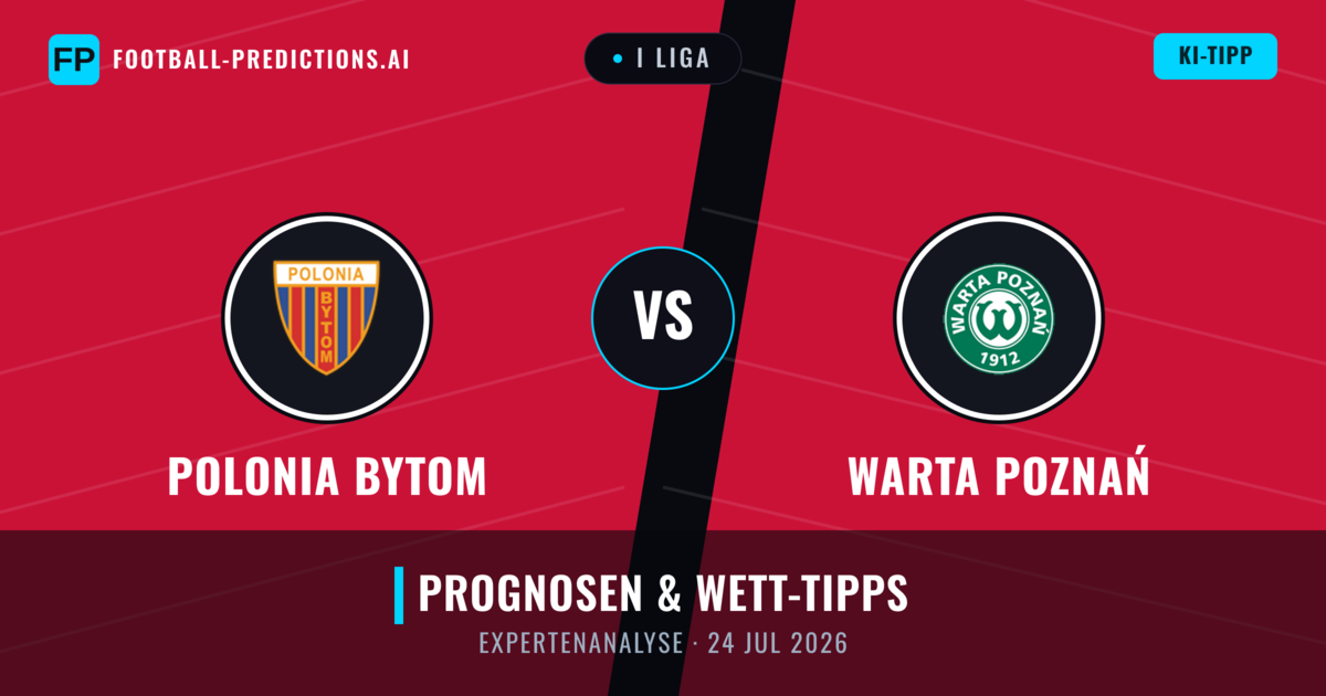 Polonia Bytom vs Warta Poznań — Prognose und Spielvorschau