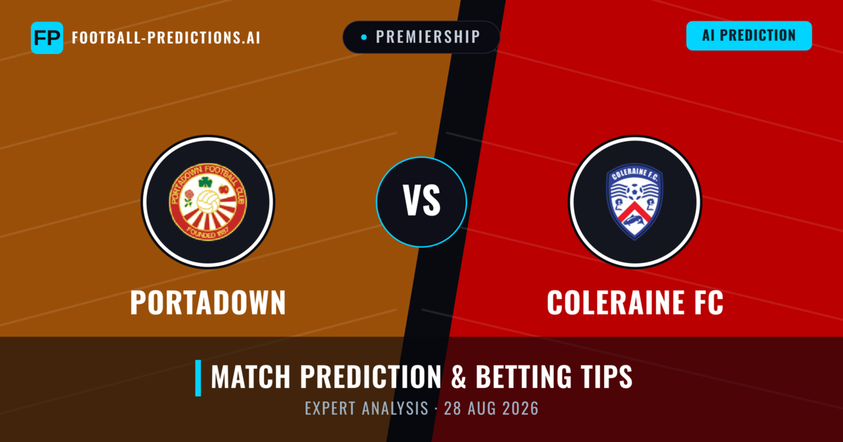 Portadown vs Coleraine FC — match prediction & preview