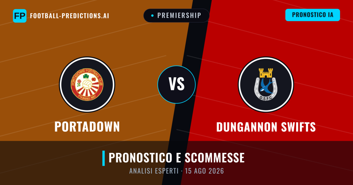 Portadown vs Dungannon Swifts — pronostico e anteprima del match