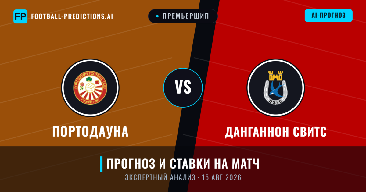 Портодауна – Данганнон Свитс — прогноз и превью матча