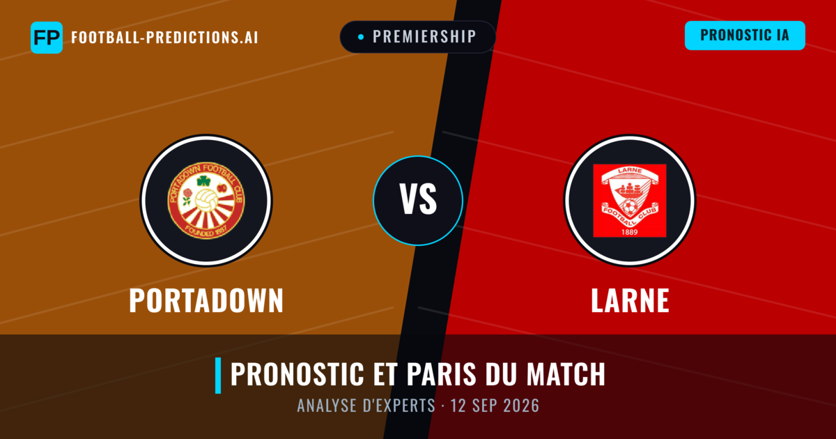 Portadown vs Larne — pronostic et avant-match