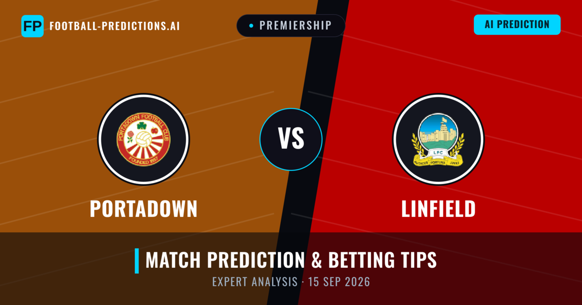 Portadown vs Linfield — match prediction & preview