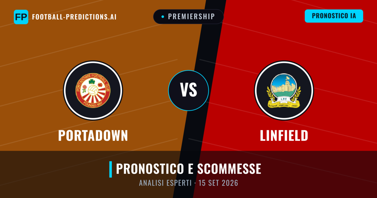 Portadown vs Linfield — pronostico e anteprima del match