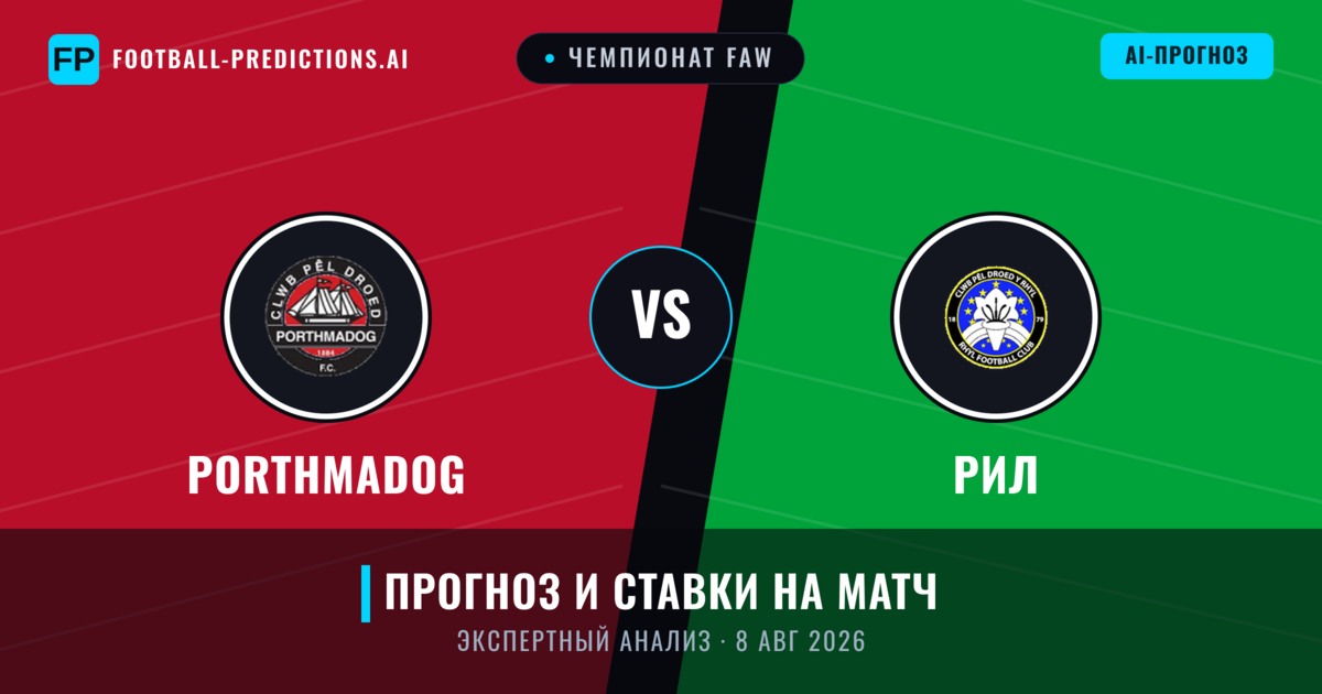 Porthmadog – Рил — прогноз и превью матча