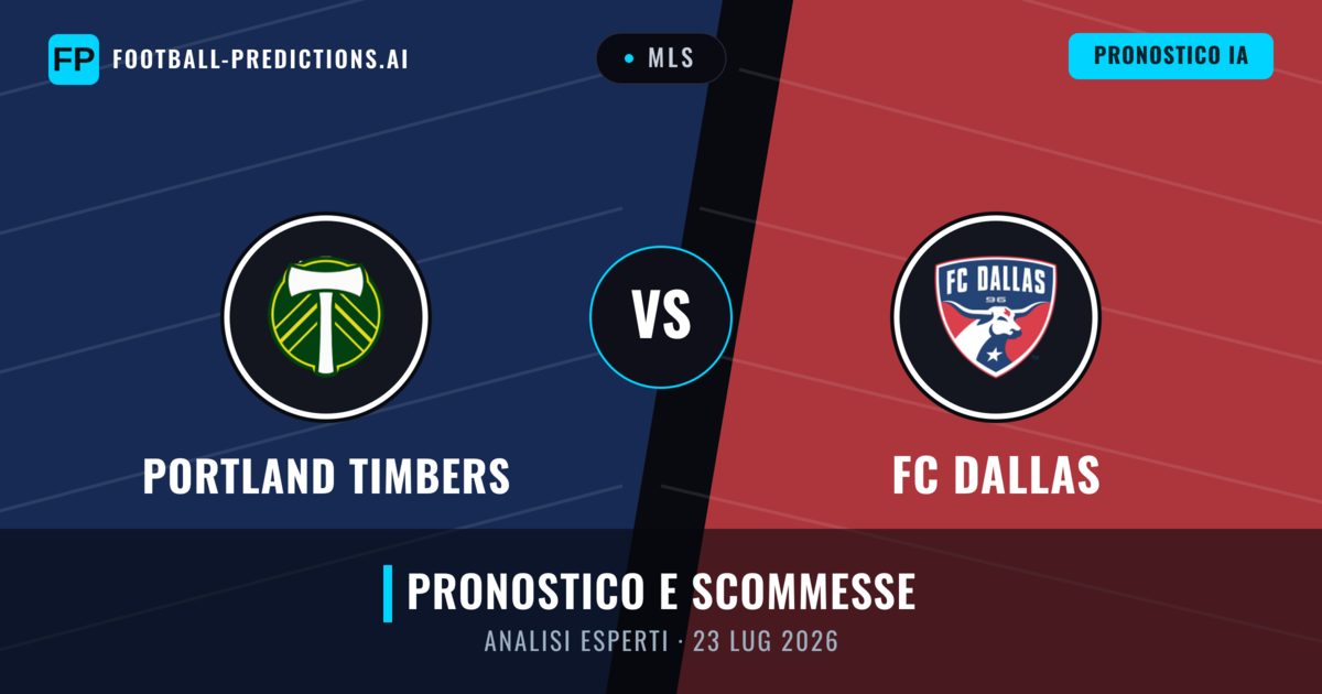 Portland Timbers vs FC Dallas — pronostico e anteprima del match