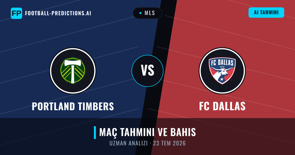 Portland Timbers - FC Dallas — maç tahmini ve önizleme