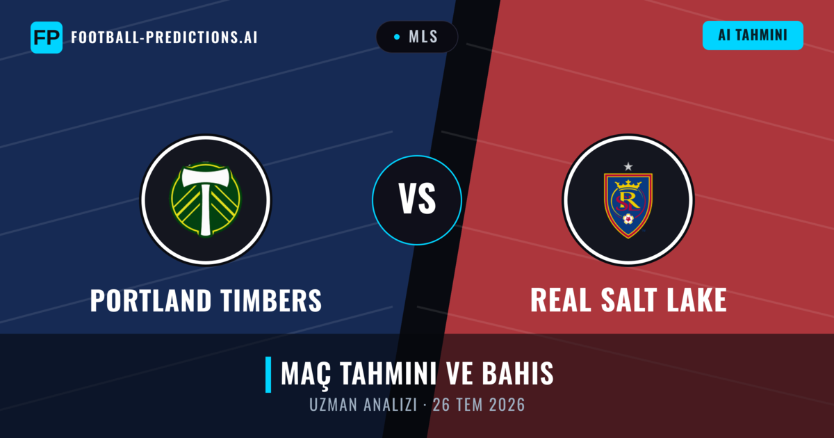 Portland Timbers - Real Salt Lake — maç tahmini ve önizleme