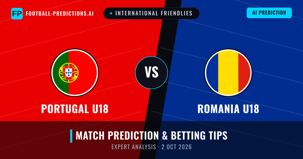 Portugal U18 vs Romania U18 — match prediction & preview