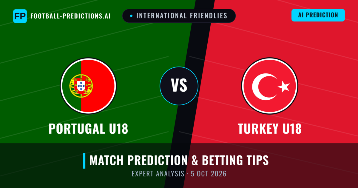 Portugal U18 vs Turkey U18 — match prediction & preview