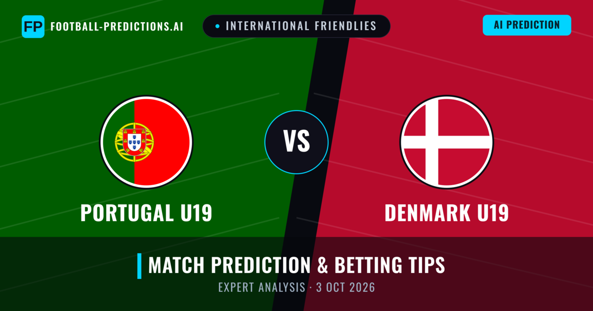 Portugal U19 vs Denmark U19 — match prediction & preview