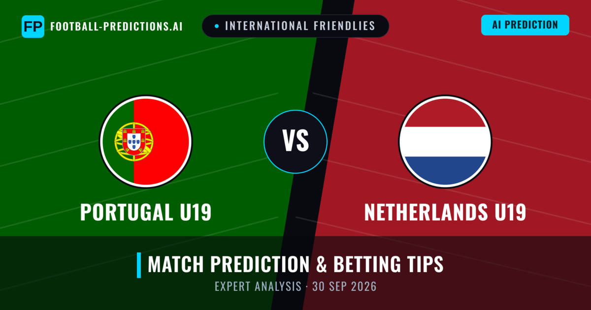 Portugal U19 vs Netherlands U19 — match prediction & preview