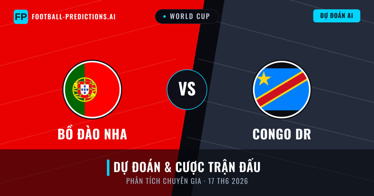 Bồ Đào Nha vs Congo DR — dự đoán và xem trước trận đấu