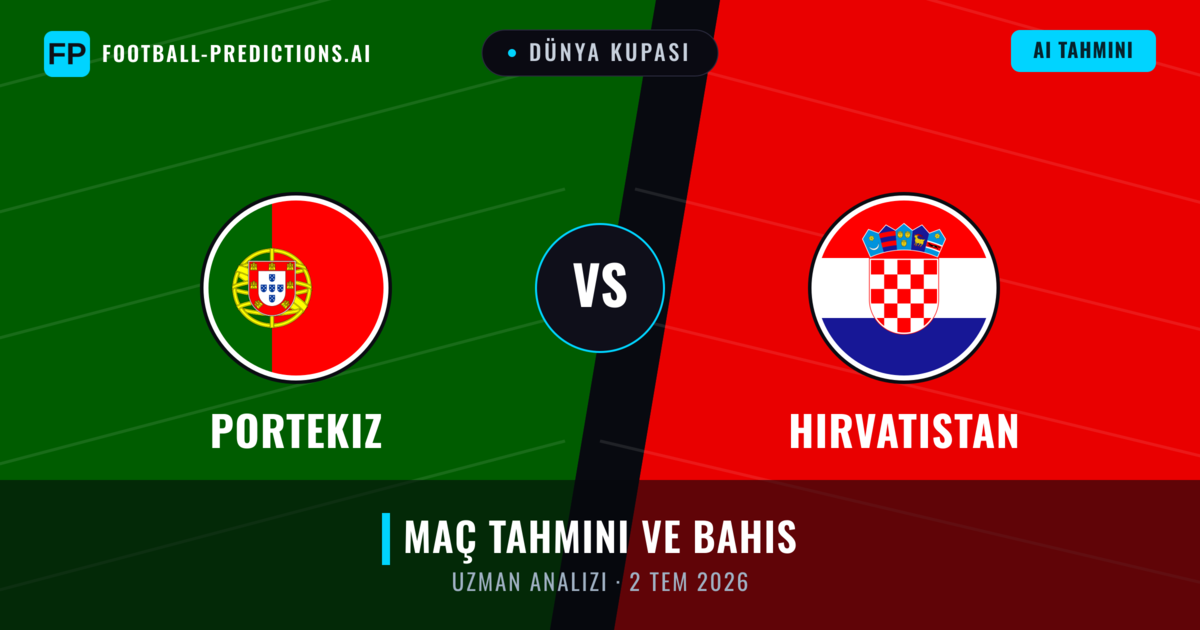 Portekiz - Hırvatistan — maç tahmini ve önizleme