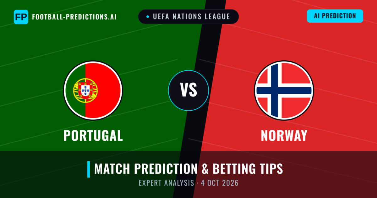 Portugal vs Norway — match prediction & preview